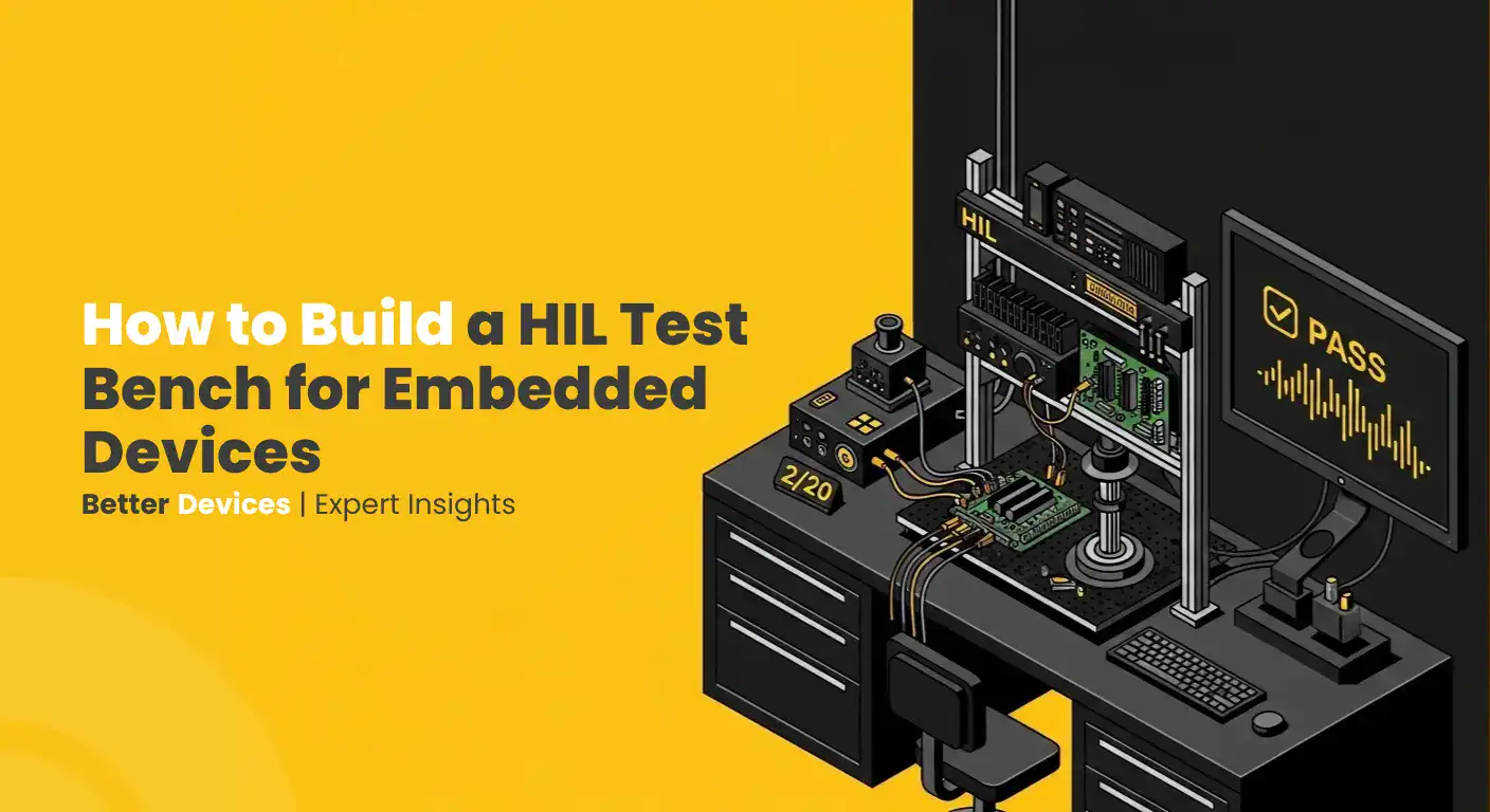 How to Build a HIL Test Bench for Embedded Devices | Expert Insights